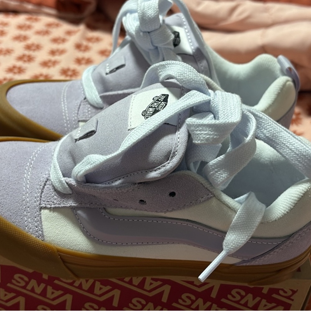 Vans Sky Blue Sneakers with Gum Soles